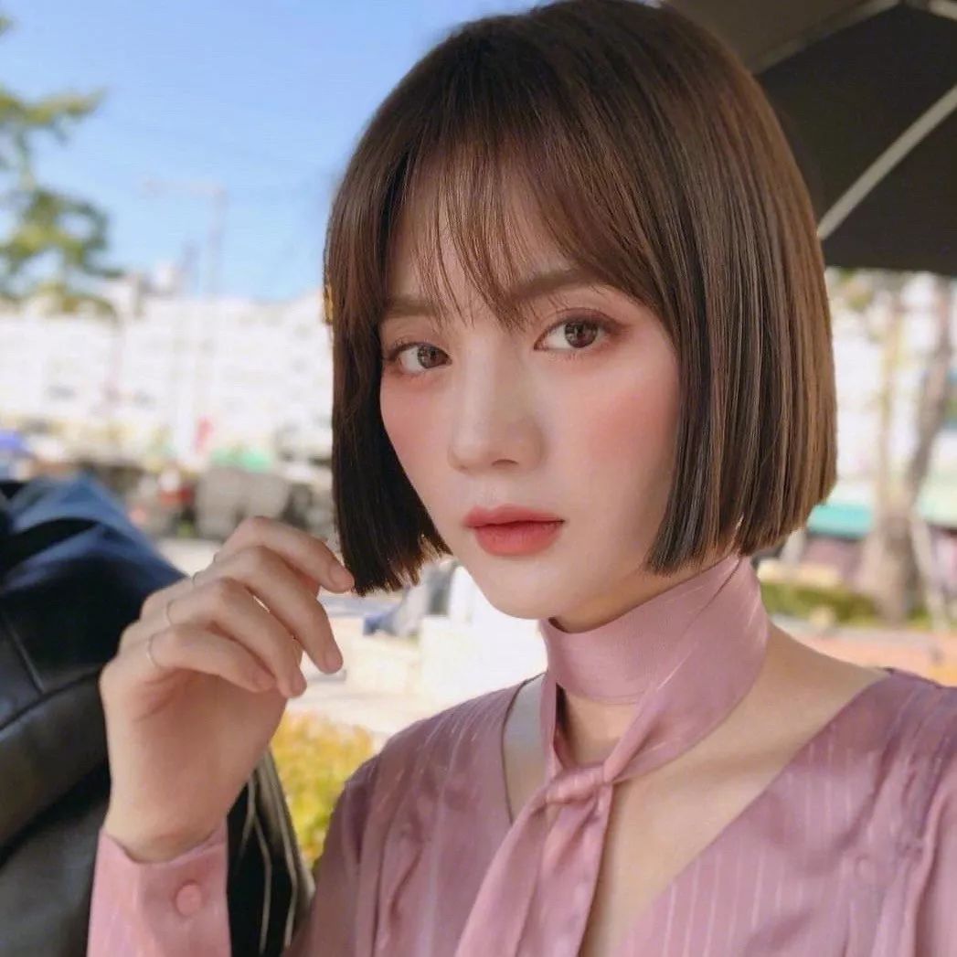 好看|短发“一刀切”,不打理也好看