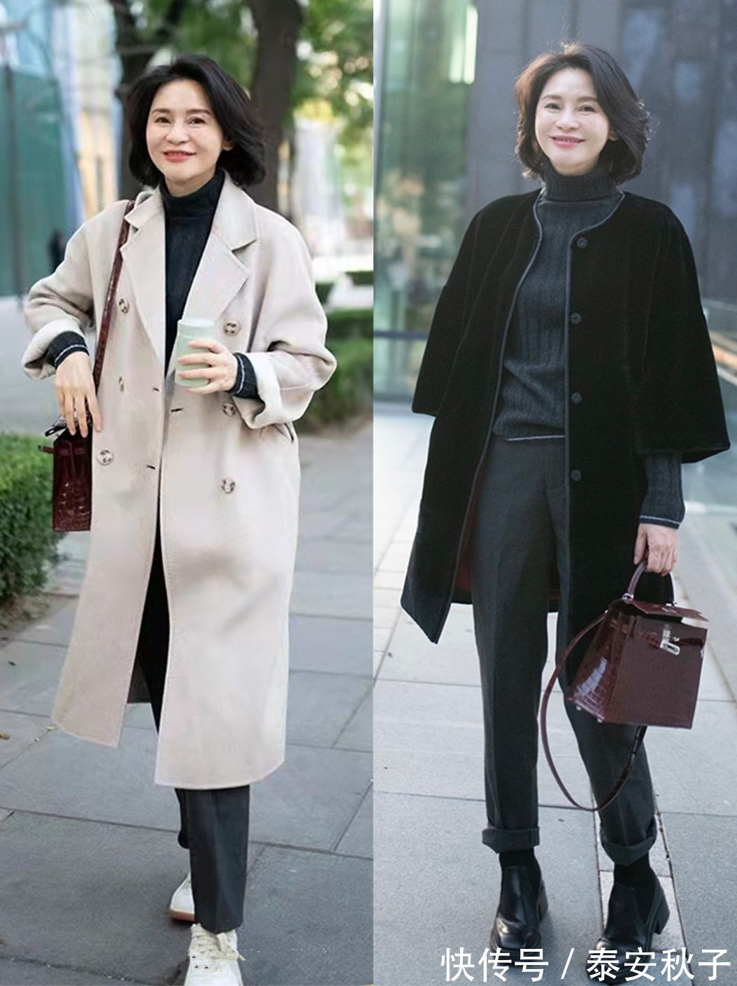 高级感 50岁+的中年女人:会用简约、雅致的穿搭,让自己变得更有高级感