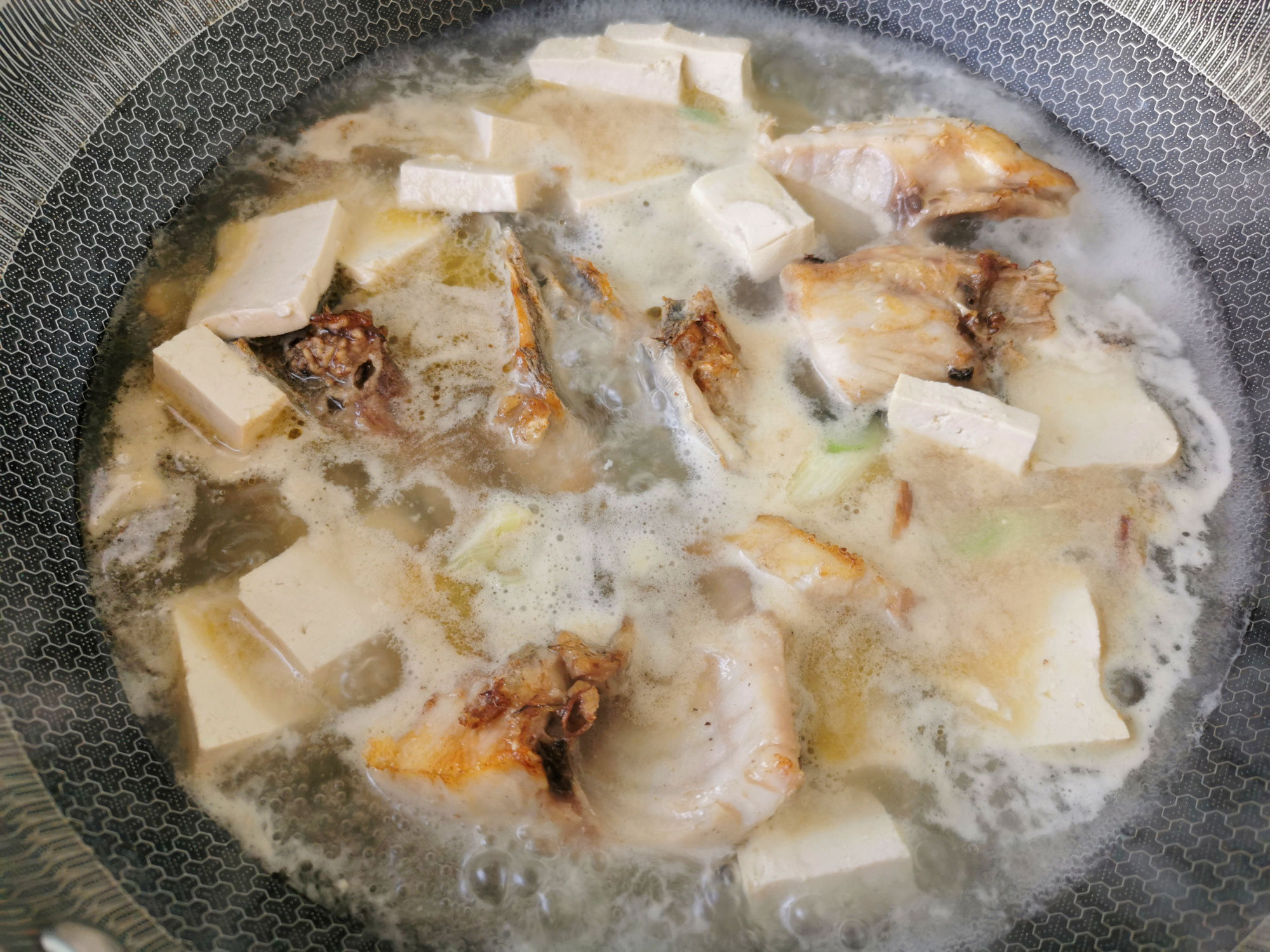 炖鱼头豆腐汤|鱼头汤很多人做错了，难怪不好喝，分享3个要点，汤汁奶白无腥味