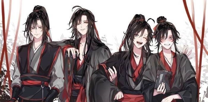 瑶妹&魔道祖师羡羡的嘴，金光瑶的腿，江澄的基紫美，是笑点也是泪点