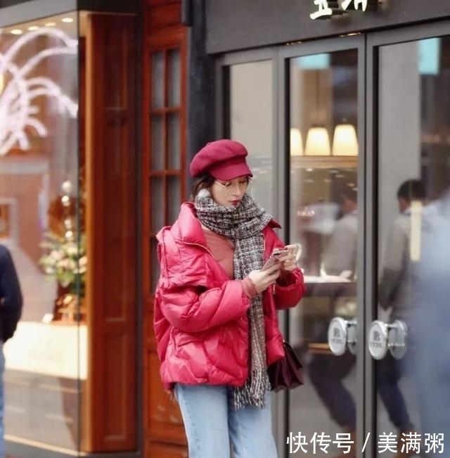 搭配上|羽绒服的六种搭配,每一套都''美爆''了,时髦保暖又好看。