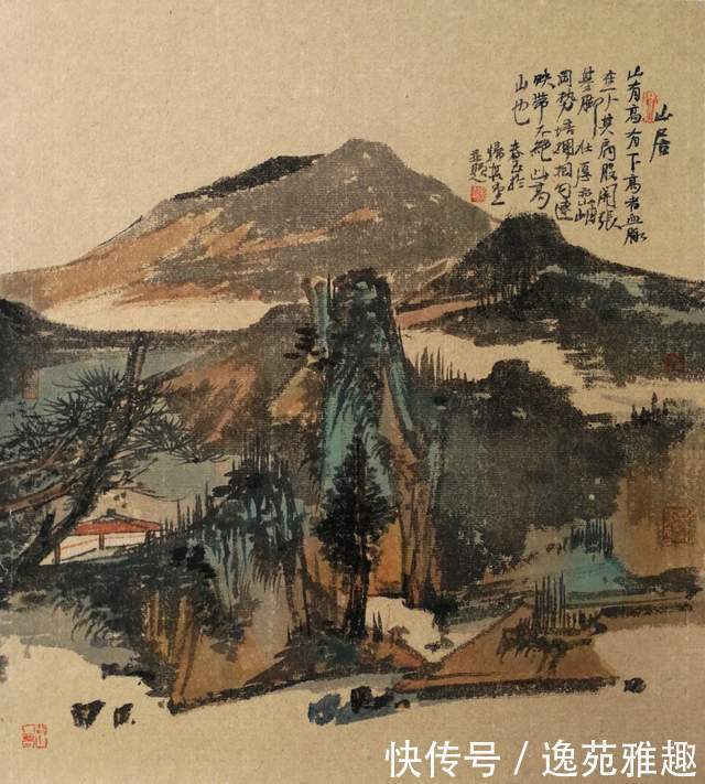  以山水为|「画作欣赏」会当凌绝顶，一览众山小，画家武春玉作品欣赏