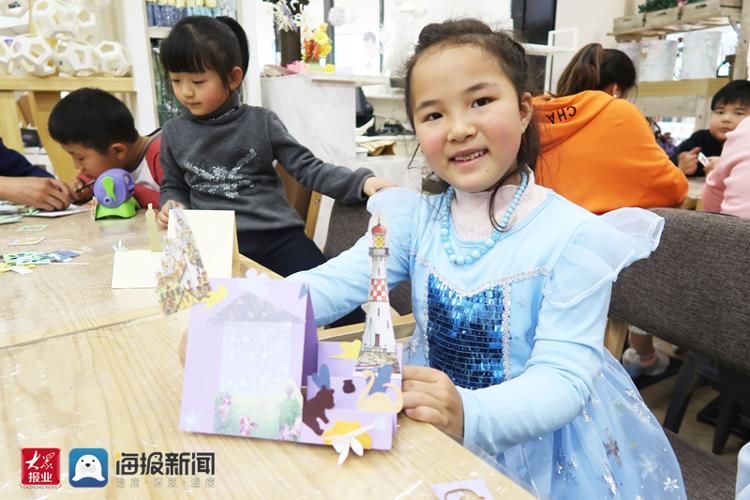 胶州市实验幼儿园：春日研学正当时 纸艺世界润童心