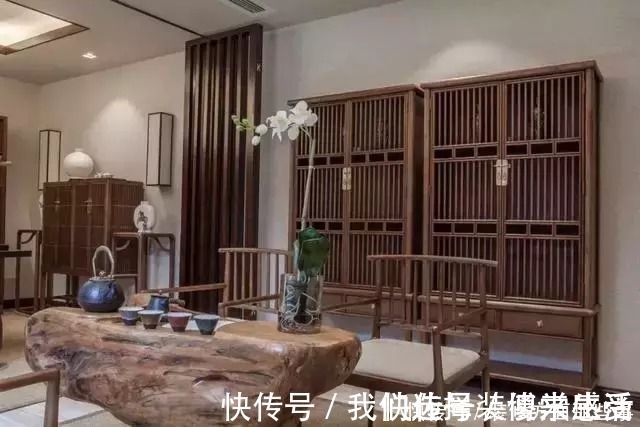 设计|新中式别墅设计,落落大方,袅袅炊烟树外饶,一抹写意浅墨清韵