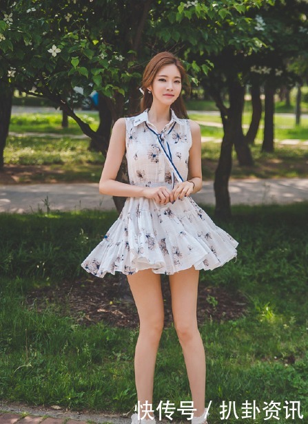 阳光风景和美女,生活如此美好!