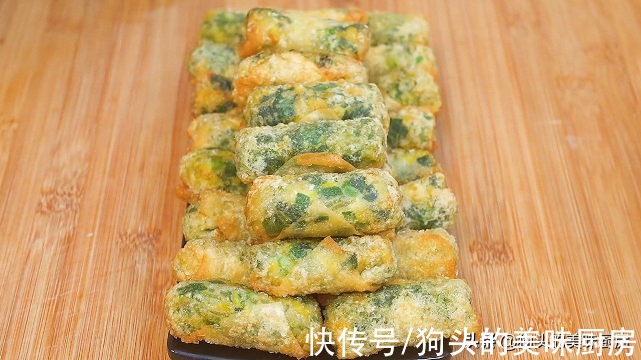 懒人早餐我就服这个做法，不揉不擀面，几分钟做一锅，酥脆鲜香