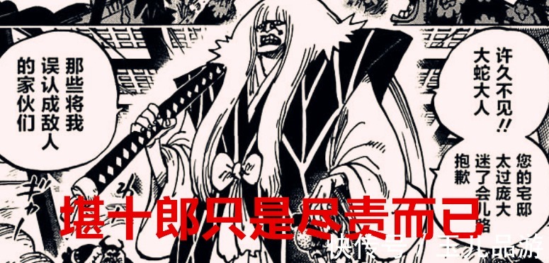 九侠|海贼王1030话:堪十郎成20年来塑造最失败的角色?其实九侠才是