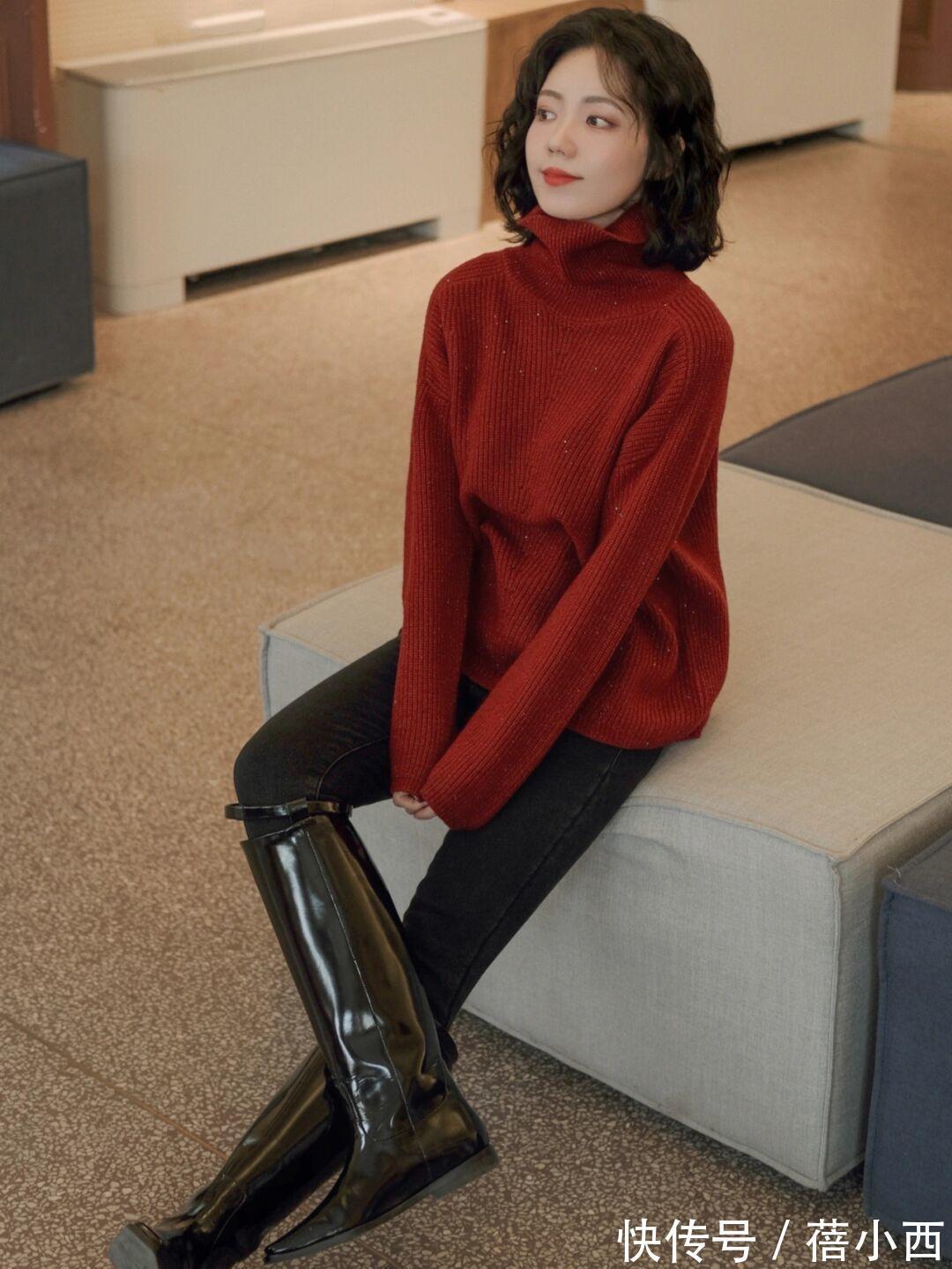 洋气|新年穿“毛衣”才洋气,单穿叠穿都好看,让你演绎不费劲的高级
