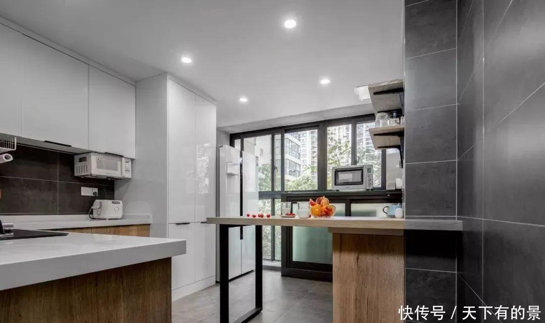 齐家安安|装个情调满满的吧台，只要1㎡空间，小户型也能美上天！