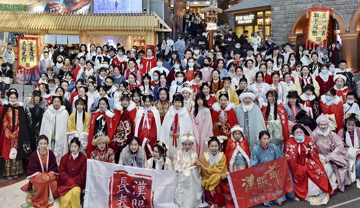  汉服|回顾汉服节全国联动，现场美到掉渣，终于体会到以前的昏君感受了