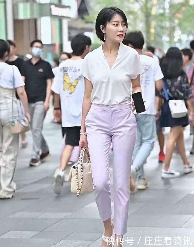 魅力|气质型短发美女，这样的穿搭更显迷人的魅力