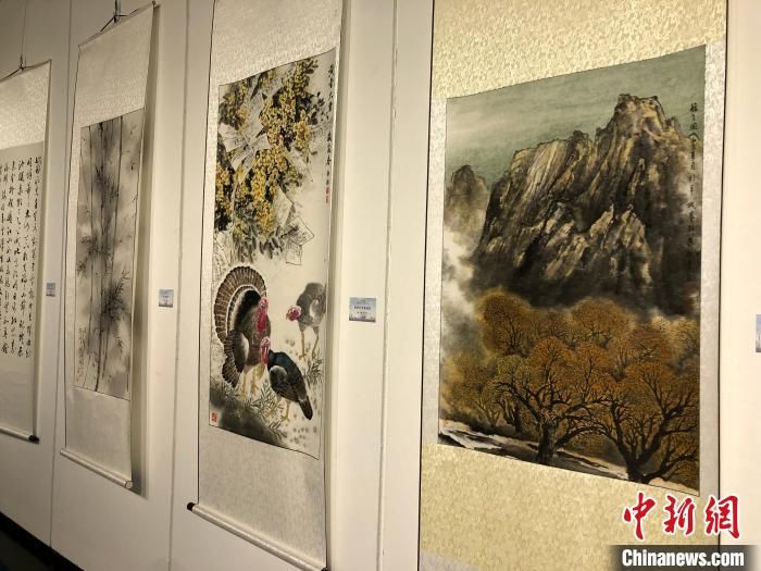 霍震寰|逾百幅三地书画家作品亮相“大美湾区”粤港澳大湾区书画交流展