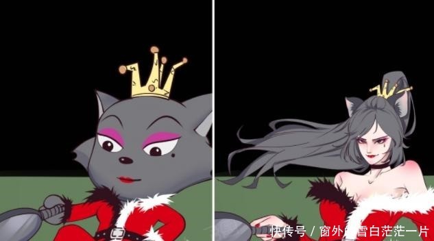喜羊羊拟人化灰太狼最丑,美羊羊最可爱,而它帅到认不出来