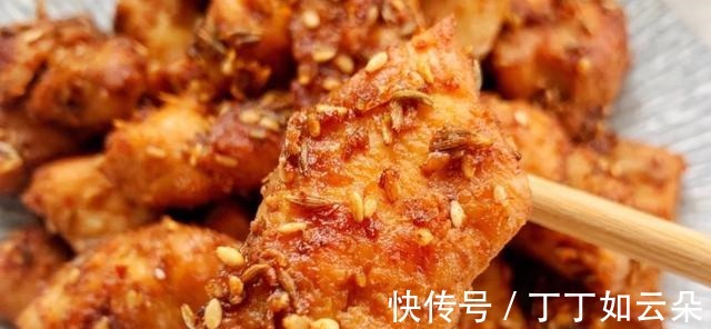 广小新|孜然鸡胸肉比烧烤还好吃,好吃不胖特别解馋!