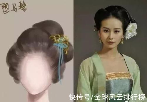 发髻|身穿汉服，发型不能乱：现代小伙无发髻，女生能学的发型可太多了