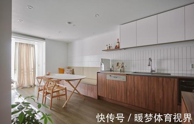 装修|新婚夫妇装修前的决定是对的,坚持不要客厅,解救了81㎡小户型