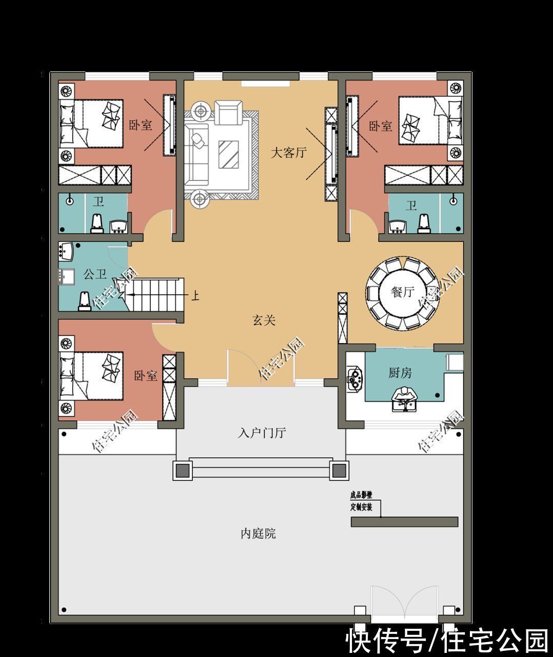 大宅|精选15套中式大宅，农村就该建这样的房子，太美了