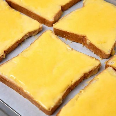 岩烤乳酪吐司片