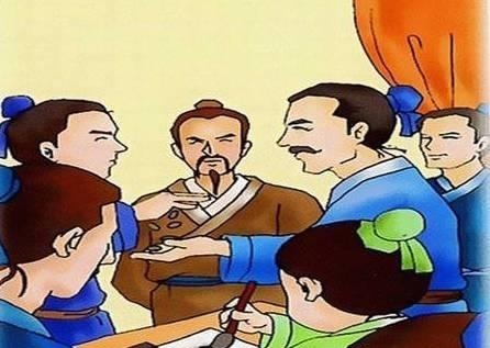 中国文化$老秀才上联:“登楼望南北”,学童随口下联,老人:前途无量!