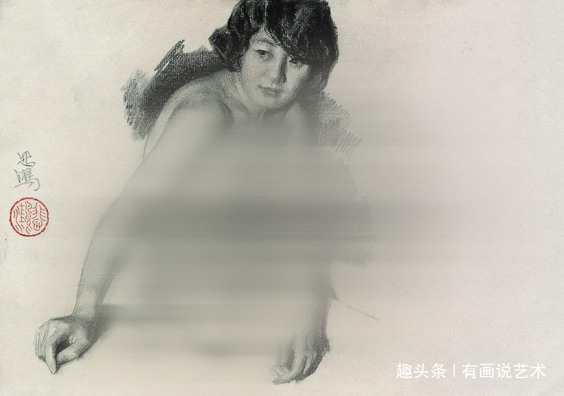 顶楼#他给妻子画人体,素描的卖了46万,油画的反而卖1821万