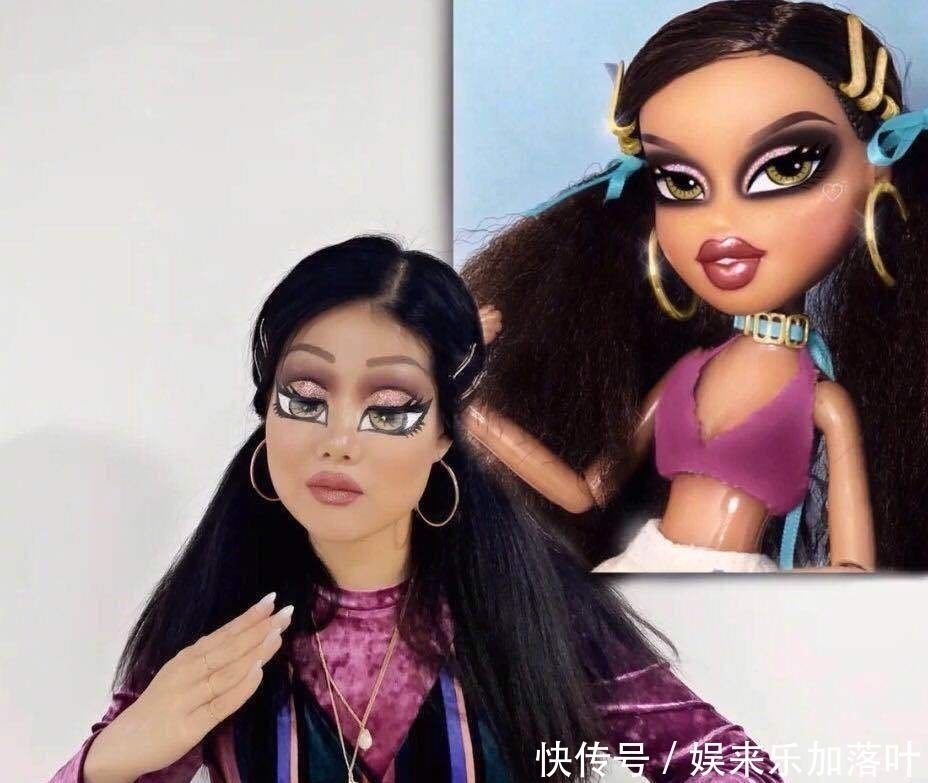 小九|二次元精致仿妆,玉藻前真假难辨,富江仿佛从动漫中走出