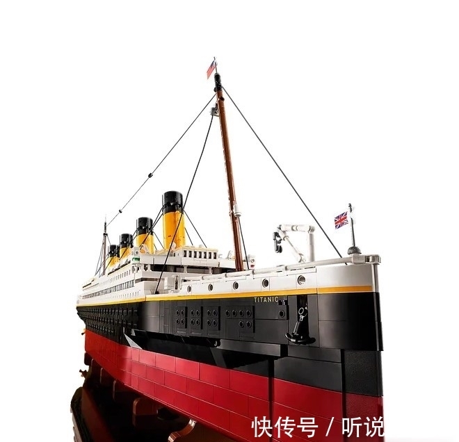 tit乐高LEGO年度巨献「泰坦尼克号」:9千多块积木,再现震撼经典