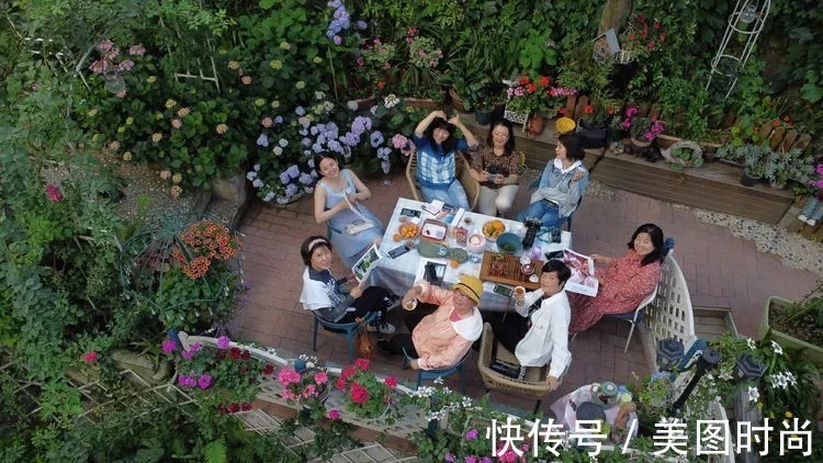 薇月|四年前,接手了朋友带120㎡院子的房子,打造成花园后朋友羡慕了