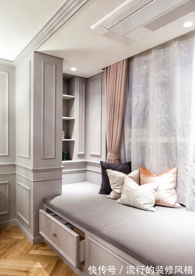 衣帽间|家与家的差距是风格,166.5㎡的家选择法式风,优雅感藏不住了