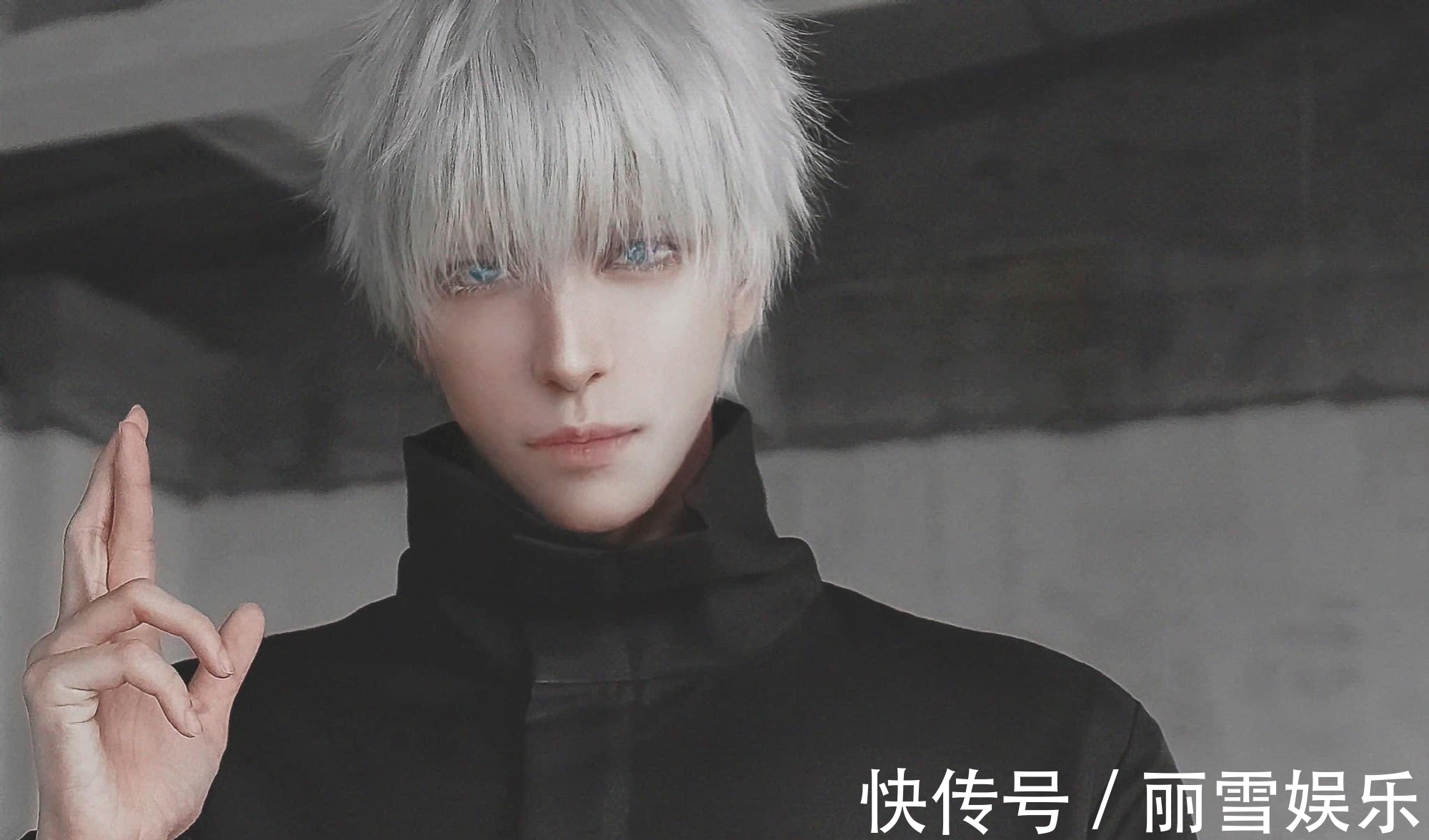 cos|用AI制作的真人版咒术回战有多还原?看完cos、仿妆都不香了
