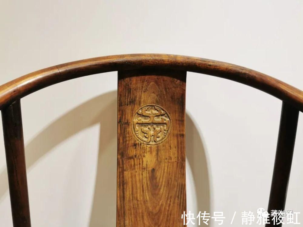 木友们|验材质、查修补,清螭寿纹圈椅是全黄花梨