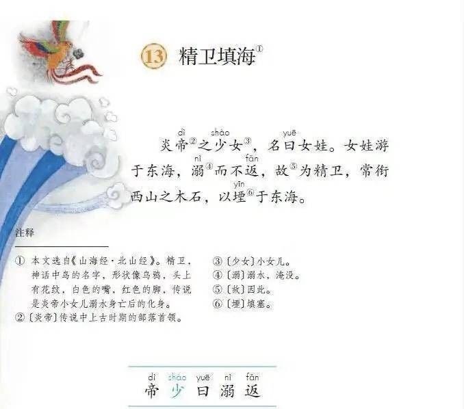 神兽|《山海经》故事进入小学课本，它有何魅力，为什么孩子一定要读？