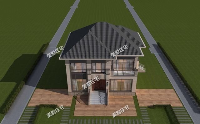 别墅|12×11米的二层别墅,人多不用愁,就问你6个卧室够不够