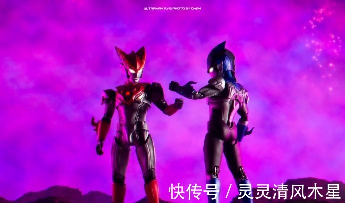 银河|奥特曼中那些CP组合,诠释了羁绊与友情,大神运用手办完美再现