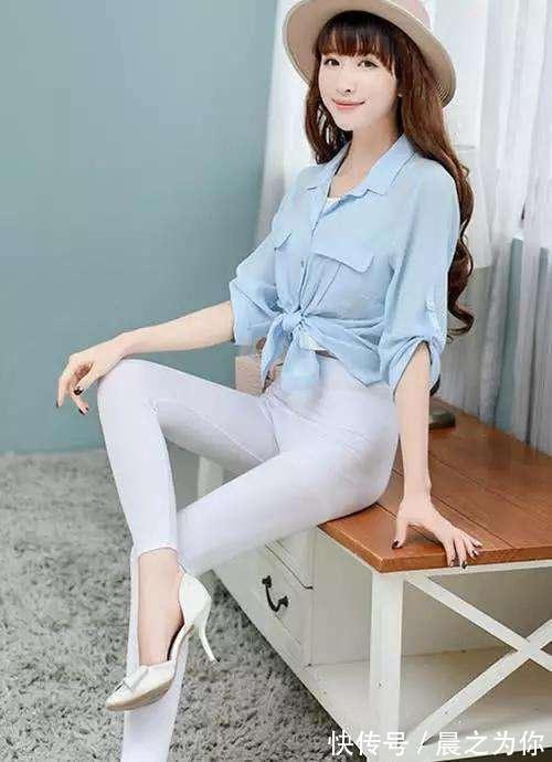 优雅 打底裤的设计,勾勒出优美曼妙的曲线,时尚的修身简约不失女人味