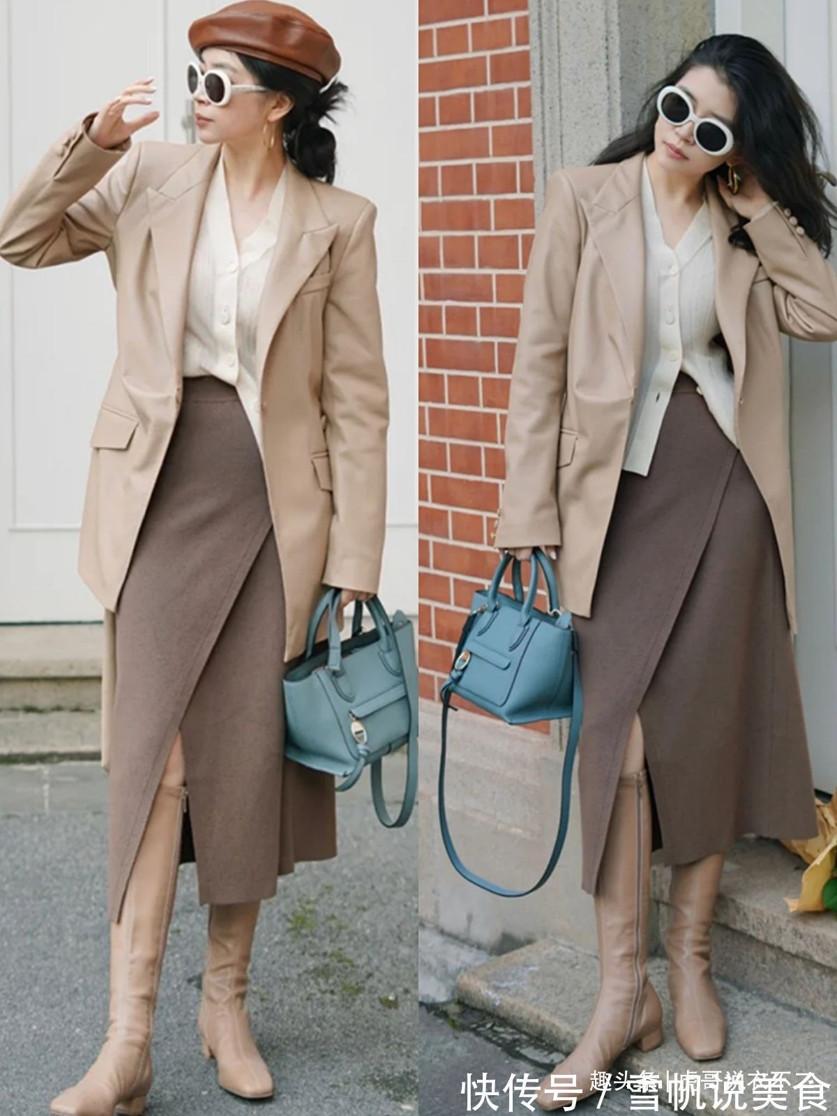 牛仔裤 三木才是春装搭配高手,优雅减龄又高级,她的每件单品都想拥有