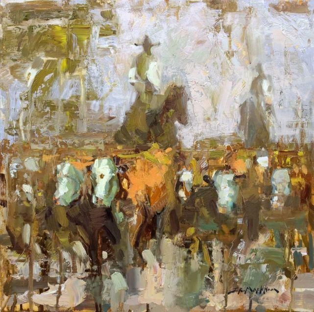 马克汉姆$动物锦集,加拿大画家杰里·马克汉姆作品欣赏