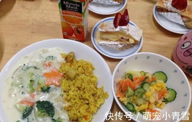 一日三餐|中、日、韩三国幼儿园伙食大比拼,网友:没有对比就没有伤害