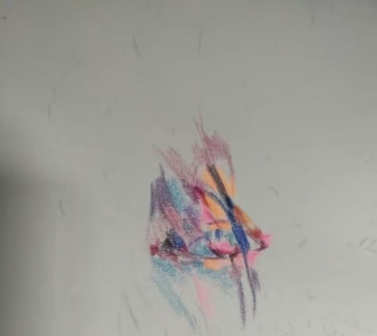 美术生画@美术生画“人物彩铅”,第一眼:是我不懂,结尾:大神给跪了!