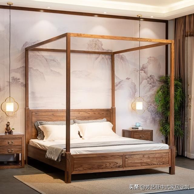 家具|一屋子新中式榆木家具，这种充满岁月沉淀的美，简直太震撼了