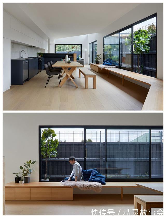 cts|现代风格别墅装修,连排式的大飘窗设计,还是第一次见!