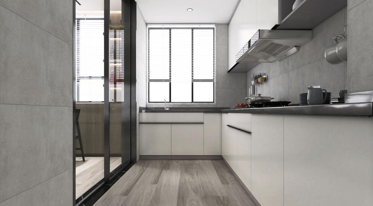 色调|首次参观闺蜜家105平3房2厅!黑白两种色调不仅不单调,还很美!