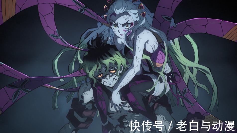 上弦鬼|鬼灭之刃2:堕姬被音柱打哭了,妓夫太郎登场替妹出气