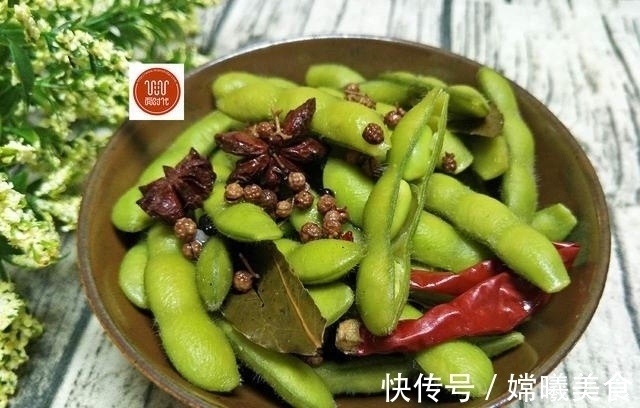 大排档|教你这样煮毛豆,个个翠绿还入味,比大排档的煮毛豆好吃百倍!