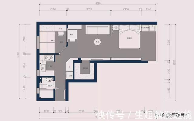 业主|40㎡你觉得小她却改成2室1厅外加1个衣帽间，全屋复古高级晒晒