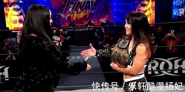 双冠|新科ROH女子冠军诞生!IMPACT当家女星再登双冠王宝座!