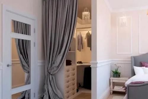 床头|房间小没关系,把床头两侧用起来,小房间都能腾出独立衣帽间