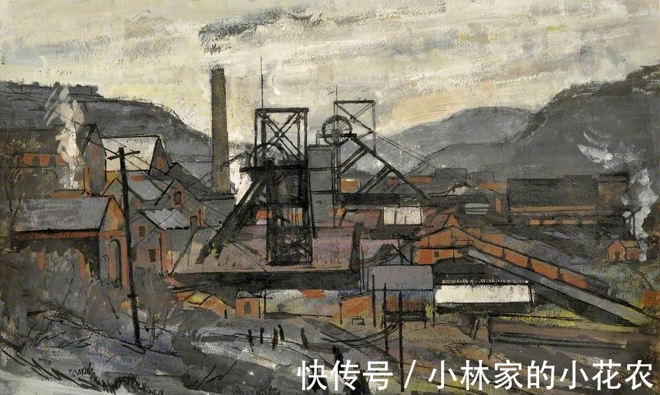 笔触|油画风景：从具象主义到抽象主义，这位画家都能自由切换