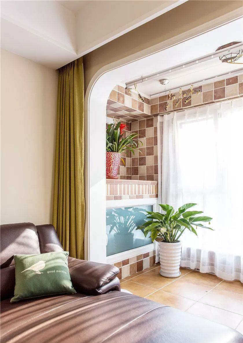 两居|美式休闲两居案例装修图，一个餐厅就把我迷住了，真好看！