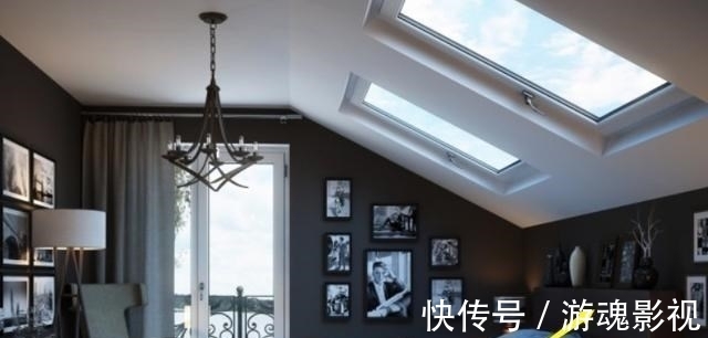 矮柜|床头不得已靠窗,一招化解:加一字形20cm宽矮台面,也当床头柜用