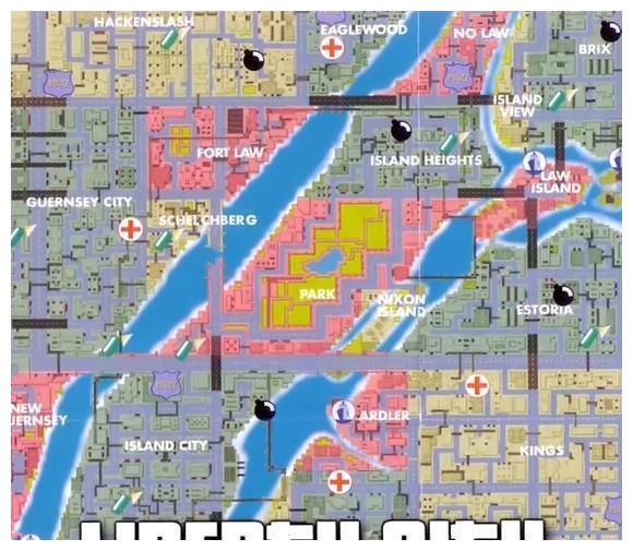 Gta5与洛杉矶真实地图